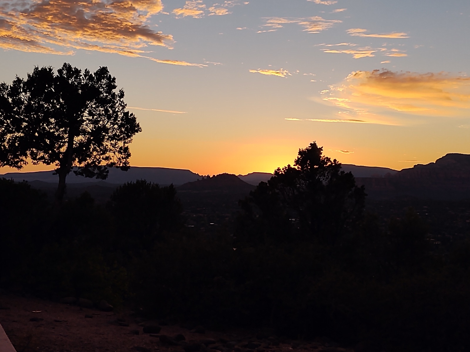 Airport Mesa Vortex: Sunset Above Sedona