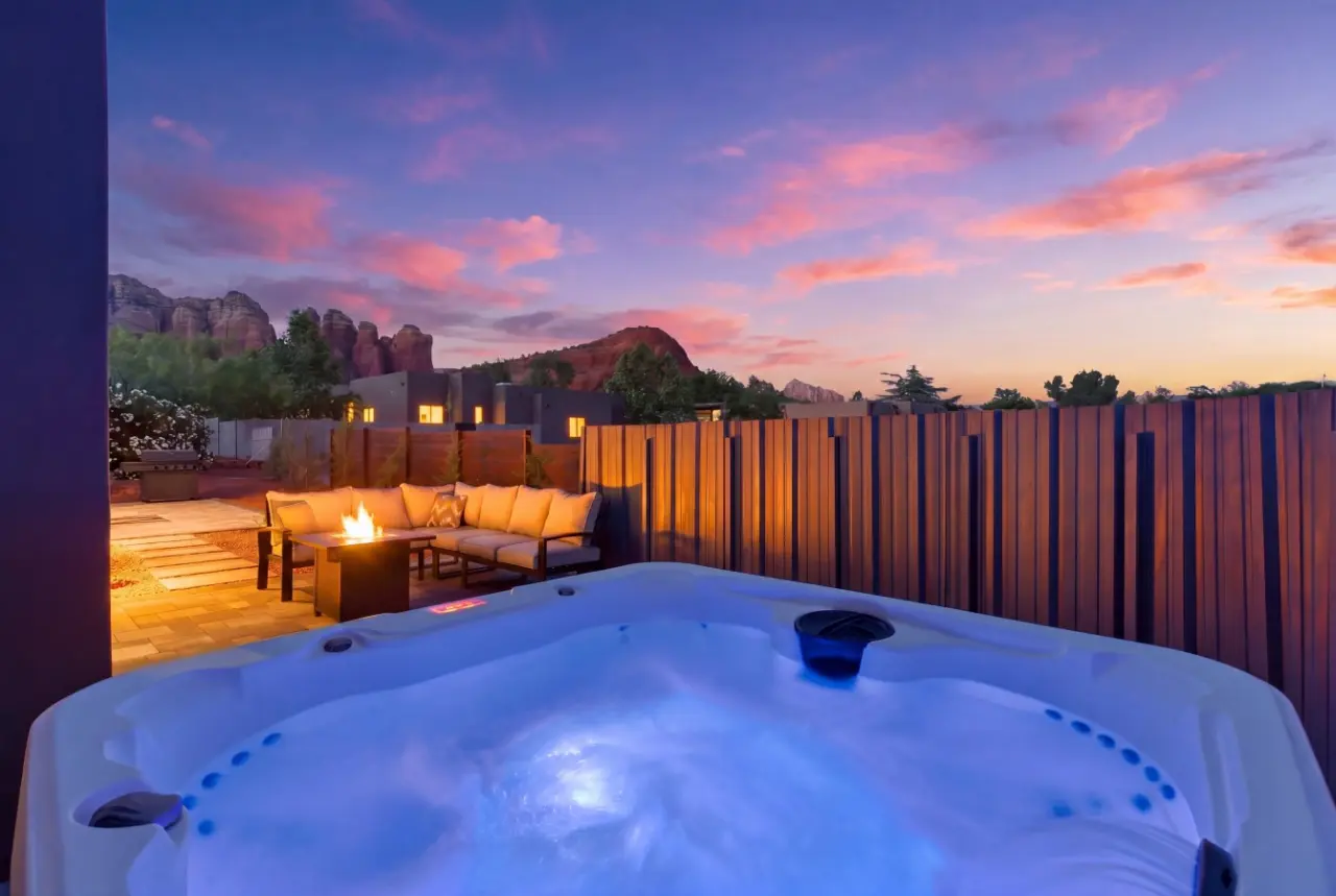 Modern Sedona Getaway | New Build/ Hot Tub + Games hero photo