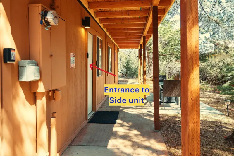 Sedona Studio W/D Patio Firepit photo 9